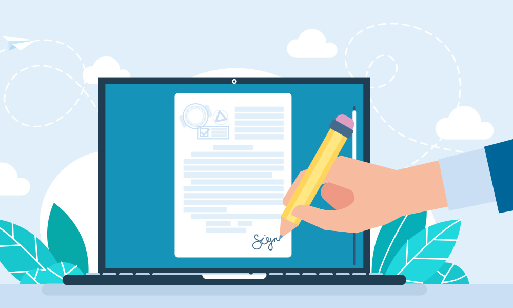 Digitale Unterschrift